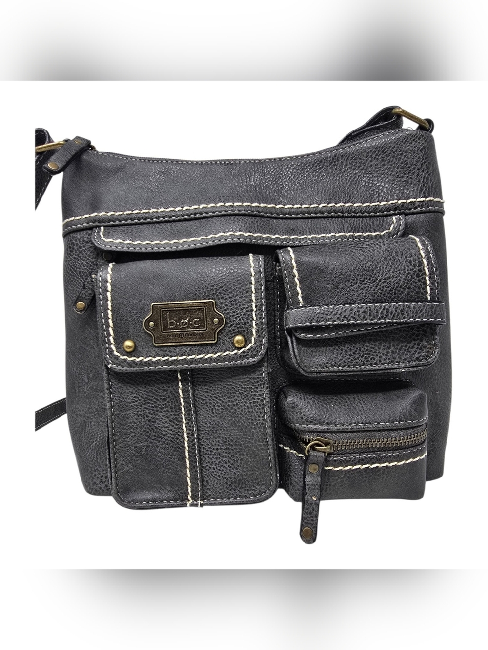 B.O.C. Black Crossbody Organizer Bag